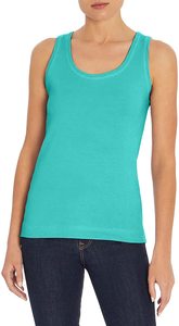 Débardeurs sans manches 100% coton pour femmes Muscle Fit avec logo personnalisé bon marché d'usine - Product Image 6