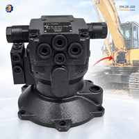 Moteur hydraulique d'orientation NACHI PM-2B-26B pour remplacement du dispositif de rotation d'excavatrice EC55