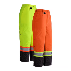 Pantalon de construction de sécurité industriel Cargo noir pantalon de travail mine de charbon genouillère pantalon de travail pour hommes - Product Image 3