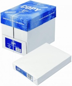 Papel de copia A4 blanco brillante para impresión a granel Papel de copia A4 duradero para uso en oficina y Escuela Stock listo disponible - Product Image 2