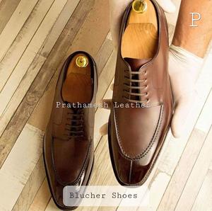 Best Selling Comfortable Premium Leather Shoes Upper Blucher Style with Split Toe Casual and Formal Functions Soft for <b>Autumn</b> - Product Image 4