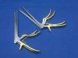 Premium 7 \ "5mm KERRISON Rongeurs 90 Retractor ortopédico Instrumentos Base quirúrgica de acero inoxidable - Product Image 4