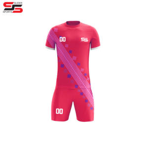 Camiseta de fútbol personalizada transpirable de poliéster con sublimación para hombre - Product Image 5