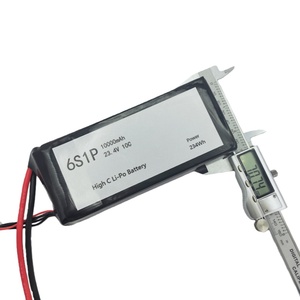 고용량 6S 23.4V 리포 배터리 <span class=keywords><strong>10000mAh</strong></span> 10C FPV UAV 드론용 리튬 폴리머 팩 - Product Image 5