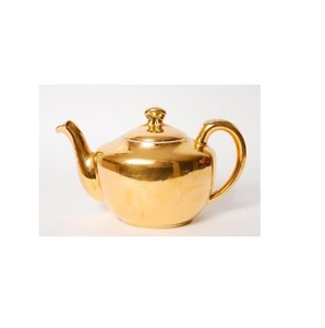 <b>Large</b> Brass Coffee <b>Pot</b> With Deep Bowl And Narrow Spout Perfect For Tabletop Styling Rustic Interiors And Gifting Solutions - Product Image 5