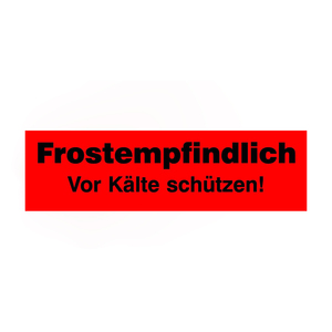 Carta adesiva / autoadesiva "Sensibile al freddo – Proteggere dal freddo!" - Product Image 1
