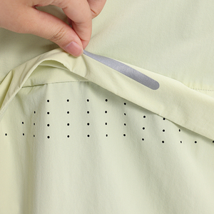 Chaqueta transpirable ligera para correr para hombre, para entrenamiento al aire libre, deporte de invierno, ropa protectora solar con cierre de cremallera frontal - Product Image 5