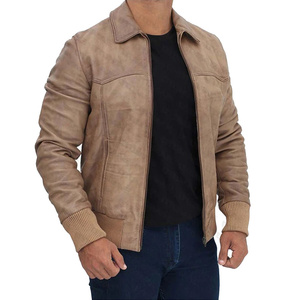 Vestes d'hiver pour hommes, coupe courte, zippées, personnalisées, de qualité supérieure, respirantes, imperméables, coupe-vent, en tissus doux, vente en gros directe usine - Product Image 3