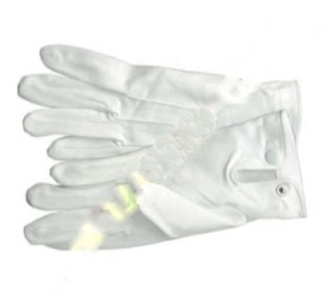 Gants blancs 100% coton pour la sécurité des mains, Protection de la paume, gants lavables et respirants - Product Image 3