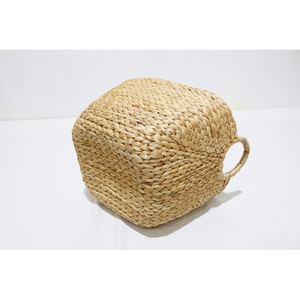 Cesta de Almacenamiento Multifuncional Tejida con Jacinto de Agua Natural Ecológico de Artex Dong Thap con Asas - Product Image 6