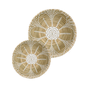 Hot Trend!!! Vietnamese High Quality WOVEN WALL HANGING BASKET DECOR Traditional Environment-Friendly Decor for Every Style - Product Image 1