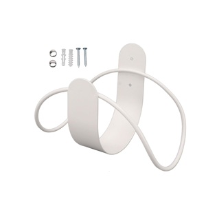 ที่แขวนก๊อกน้ำแบบแขวนทำจากสแตนเลสตะขอยึดผนังไม่เป็นสนิมสำหรับเก็บท่อน้ำในสวนที่แขวนก๊อกน้ำกลางแจ้งขนาดใหญ่ - Product Image 3