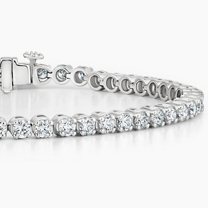 Joyas Starspire de lujo de 8 pulgadas SJWTS006 Moissanite Sparkling Iced Jewelry Pulsera de eslabones de cadena chapada en oro/plata/oro rosa - Product Image 5