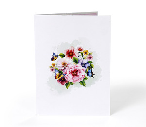 Wholesale HMG Popup <b>Paper</b> Customized <b>Handmade</b> 3D Pop-up Greeting Cards with Offset Printing for Happy Birthday or Mother's Day - Product Image 6