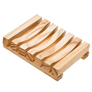 กล่องสบู่ทำจากไม้สำหรับห้องน้ำที่ใส่สบู่ทำด้วยมือทำจากไม้ธรรมชาติสำหรับบ้านโดยงานฝีมือรูปพระจันทร์เสี้ยว - Product Image 3