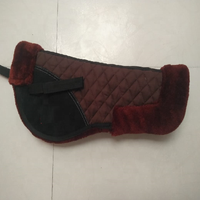 Fabricant de coussinets de selle pour chevaux sans arceaux en coton et polyester rembourrés sur mesure OEM, avec patchs de genou, Kanpur Equestrian Riding House