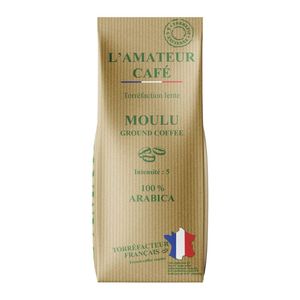 Le Temps Des Cerises Amateur, Café Molido 100% Arábica, 250g (8.8 Oz), Tueste Medio, Certificado IFS, Café Gourmet Premium - Product Image 1