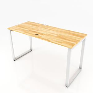 Patas de escritorio de estilo industrial 1400x600mm de hierro con ensamblaje entrelazado para mesa de comedor de hospital y muebles de cocina - Product Image 2