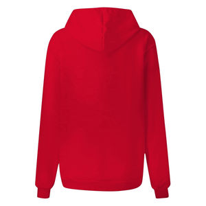 Sweat-shirt à capuche délavé à l'acide et brodé en coton 100 %, pull décontracté avec logo frontal - Product Image 4