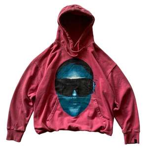 Baggy de créateur personnalisé de haute qualité 400GSM Brodé avec patch polaire à fermeture éclair Hoodies - Product Image 3