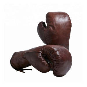 Venta al por mayor guantes de boxeo de cuero ganador superventas de alta calidad por encargo diseño OEM impermeable correa de muñeca ajustable boxeo - Product Image 4