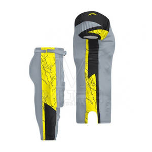 Uniformes de fútbol americano de poliéster de alta calidad XL unisex, ropa deportiva para jóvenes de nuevo diseño con tops y pantalones cortos estampados a la venta - Product Image 4