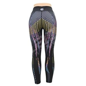 Blaze Fight Wear Leggings de yoga en gros taille haute respirant taille élastique Leggings de yoga sans couture léger séchage rapide - Product Image 4