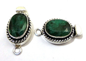 ตะขอเกี่ยว B620กล่องทรงรีชุบทอง18K และเครื่องประดับอัญมณีมรกต1-3เส้นตะขอเกี่ยว - Product Image 2