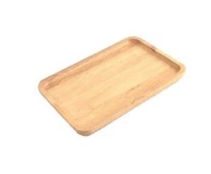 Nouveaux plateaux de service à compartiment en bois massif conçus Plateau en bois fait à la main pour une utilisation polyvalente à prix réduit - Product Image 2