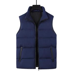 2025 hommes de haute qualité respirant hiver coton polaire gilet décontracté OEM chaud sans manches vestes vêtements d'extérieur vêtements d'extérieur gilet - Product Image 2
