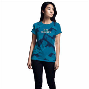 Camisetas de mujer de talla grande con logotipo personalizado Camisetas de mujer de diseño único Camisetas de mujer hechas de algodón - Product Image 1