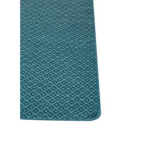 พรมขนสัตว์และใยวิสโคสสีน้ำเงินแบบทอเรียบ ลายเรขาคณิต รุ่น ADWV-13078 สำหรับใช้ในบ้าน - Product Image 4