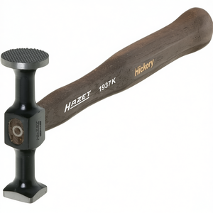 Martillo para Carrocería de Automóvil Hazet, Caras Redondas, Finamente Cuadriculadas y Fresadas - Product Image 2
