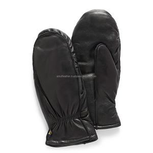 Los guantes cálidos de invierno más vendidos para hombres y mujeres, guantes sintéticos resistentes al agua, Palma de cuero de cabra para uso en exteriores - Product Image 4