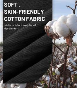 Camiseta de Punto Sólida para Hombre, Fibra Fresca, Elástica, Ligera, Transpirable, Texturizada, Cómoda para Uso Diario, Cuello Elegante, Estilo Moderno - Product Image 5