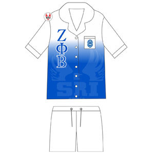 Conjunto de Pijama de Manga Corta para Mujer de la Hermandad Zeta Phi Beta, Ropa de Dormir Suave, Conjuntos de Pijama Cómodos - Product Image 5