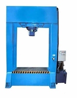 Presse hydraulique de type H DIVINE MACHINARY SOLUTION DMSH40 40 tonnes |   Presse d'atelier robuste avec moteur de pompe 4 kW |   Automatique