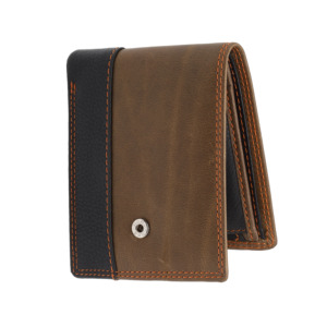 <b>RFID</b> Blocking Top Grain Cowhide Multi <b>Cards</b> Slots Men Leather <b>Cards</b> Holder <b>Wallet</b> for Him for Gifting Use from India - Product Image 3