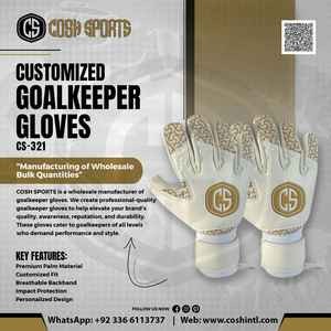 Guantes de Portero Profesionales de Látex para Exteriores de la Serie Ultimate Grip & Control con Cierre de Velcro - Product Image 6