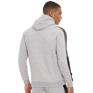 Pull à capuche grande taille en coton de haute qualité pour hommes, logo brodé personnalisé, vêtements de qualité supérieure à motif imprimé en gros - Product Image 4