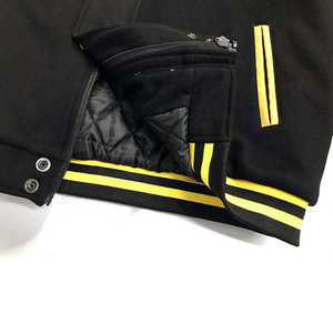 Chaquetas universitarias personalizables para hombre y mujer, logos de chenilla bordados con cuello levantado, tejido con letras personalizables - Product Image 5