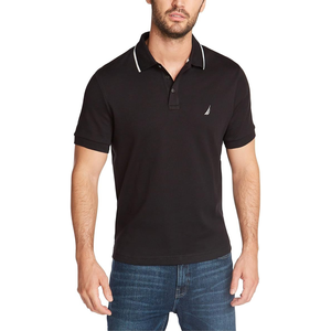 Camisetas de Golf Personalizadas ODM para Hombre, Diseño Casual con Logotipo Frontal, 100% Algodón Tejido, Transpirables, 200g, Manga Corta - Product Image 5