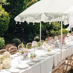 Винтажный большой парк отеля на открытом воздухе UV50 + Зонт-пагода прочный садовый пляжный зонт для ресторанных мероприятий на заднем дворе - Product Image 2