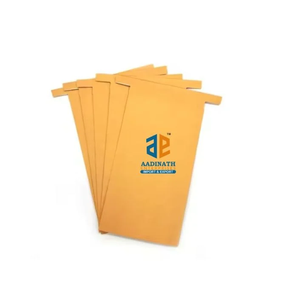 Eco Friendly Kraft <b>Paper</b> <b>Envelopes</b> with Tin Tie Closure Personalized Logo <b>Envelopes</b> for Business Office and Daily Use - Product Image 3