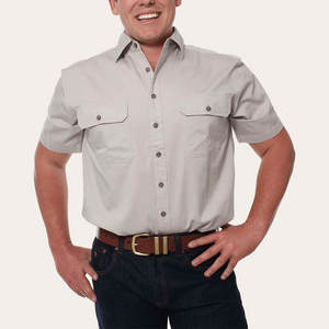 Chemise à col tailleur pour la conférence Chemise de travail toutes saisons pour une utilisation toute l'année Chemise en popeline douce pour un look raffiné - Product Image 4