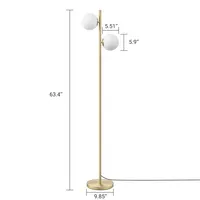 Lampe sur pied de haute qualité, dernière arrivée 2026, best-seller sur Amazon, design haut de gamme, lampe sur pied de luxe en LED pour la maison et l'hôtel