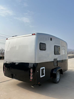 Caravane monocoque légère en fibre de carbone de 6 m, masse à vide de 1500 kg, conforme aux normes australiennes, pour le camping
