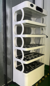 Sistema Idroponico Verticale per Coltivazione in Serra con 72 Porte di Piantumazione, 85 Vassoi da Semina, Luce LED e Serbatoio di Irrigazione - Product Image 4