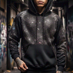 Wholesale Custom hoodies <b>men</b> Heavyweight Blank Unisex 500gsm <b>Hoodie</b> Oversized Cotton Fleece <b>Zip</b> up <b>men's</b> hoodies - Product Image 2