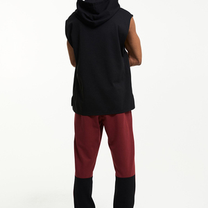 Pantalon cargo taille haute en coton pour hommes, pantalon de survêtement de sport fuselé à la mode, pantalon de sport droit et décontracté en coton fuselé - Product Image 5